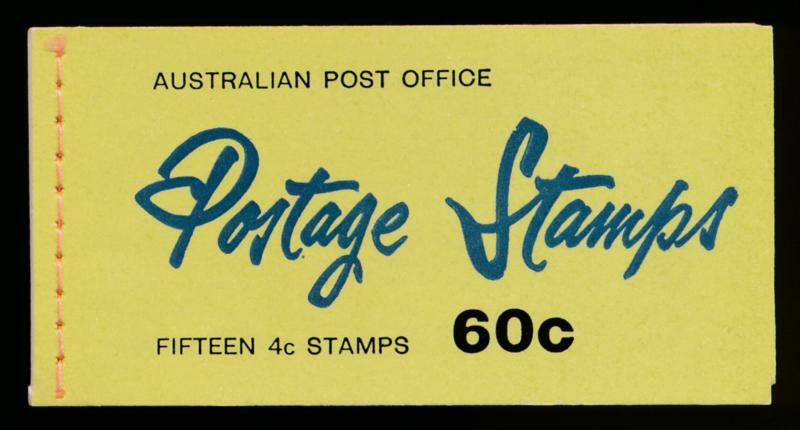 AUSTRALIA SG. SB39 60c BOOKLET, MINT NH, 3 PANES of 6