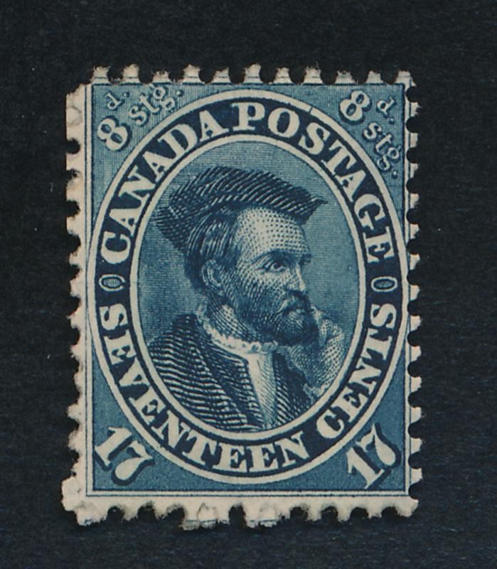 CANADA 19a MINT F-VF HINGED FRESH