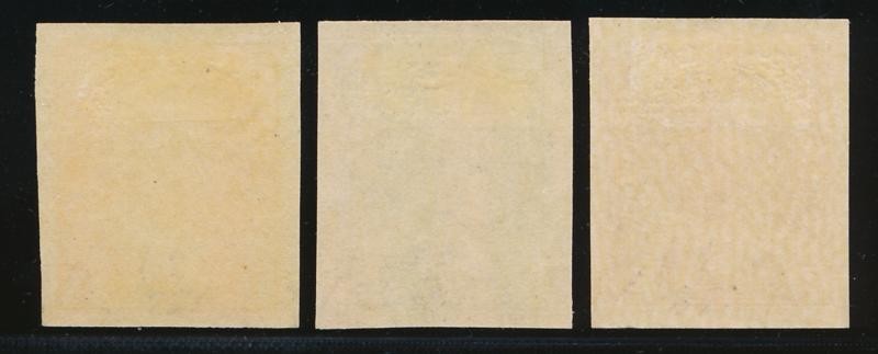 CANADA 136-138 VF LH IMPERF SINGLES