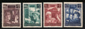 AUSTRIA B273-B276 MINT F-VF HINGED