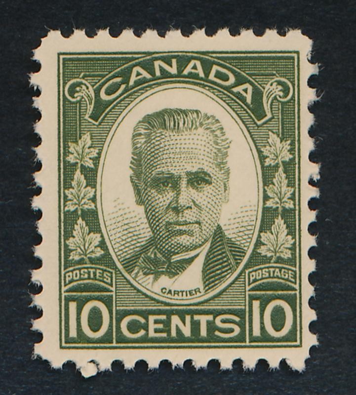 CANADA 190 MINT NH F-VF DARK GREEN CARTIER