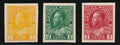 CANADA 136-138 VF LH IMPERF SINGLES
