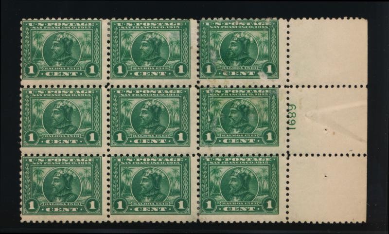 (US) 401 AVERAGE-FINE HINGED, P.B., FAULTS 1c PAN PACIFIC