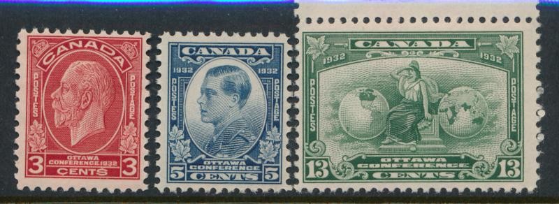 CANADA 192-194 MINT NH F-VF CONFERENCE
