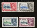 ASCENSION 33-36 MINT LH/HINGED KING GV 1935 SILVER JUBILEE