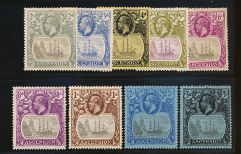 ASCENSION 13-21 MINT LH /HINGED KING GV