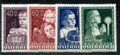 Austria B260-263 MNH