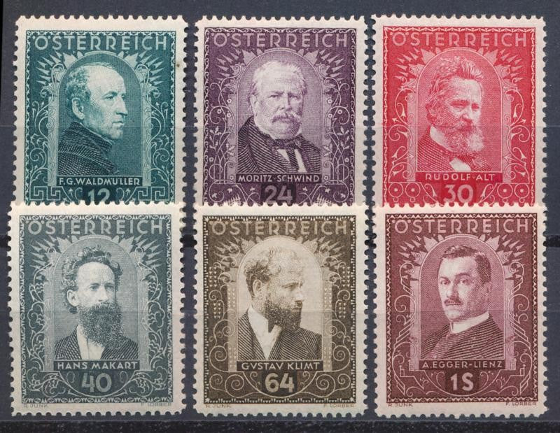 AUSTRIA B100-B105 MINT LH