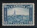CANADA 176 MINT HINGED VF 50c ACADIAN CHURCH, DULL BLUE