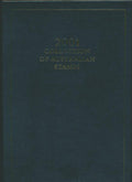 AUSTRALIA 2001 ANNUAL STAMP YEAR COLLECTION. BLACK FRONT COVER