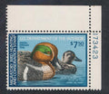 UNITED STATES RW46 MINT NH VF PLATE NO. SINGLE