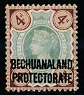 BECHUANALAND PROTECTORATE 73 MINT HINGED 4p
