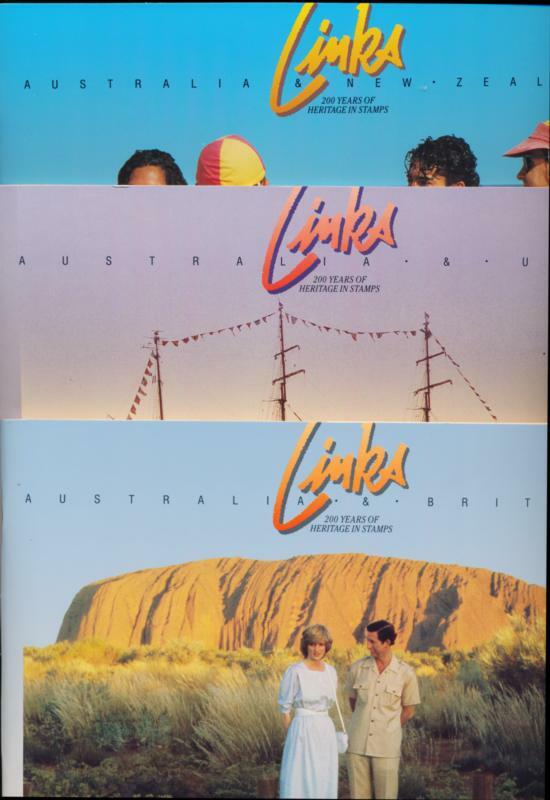 AUSTRALIA LINKS USA, NZ AND GREAT BRITAIN 1988