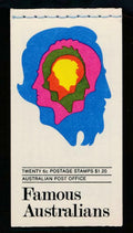 AUSTRALIA SCOTT 454a-57a $1.20 FAM.AUSTRALIANS BOOKLET