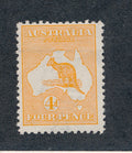 Australia Scott 6, Mint Hinged, kangaroo