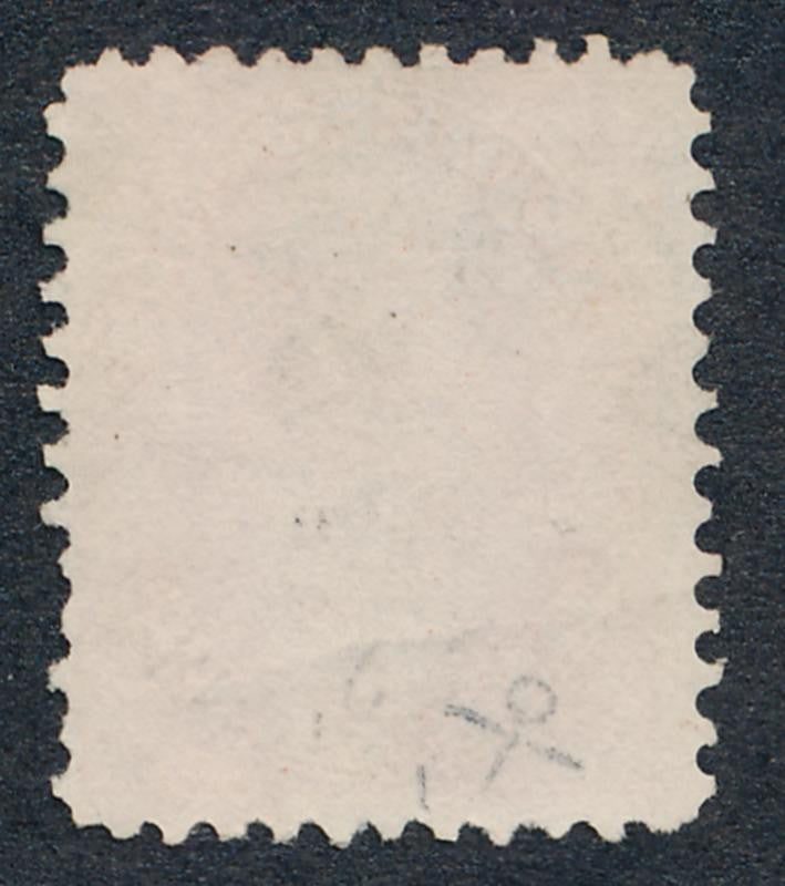 CANADA 14 USED FINE LIGHT CANCEL, SHORT PERF LEFT