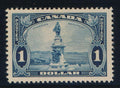 CANADA 227 MINT LH VF $1 CHAMPLAIN STATUE KGV PICTORIAL