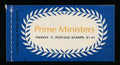 AUSTRALIA 514a-517a PRIME MINISTERS $1.40 BOOKLET 1972
