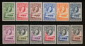 BECHUANLAND 154-165 MINT F-VF HINGED QEII