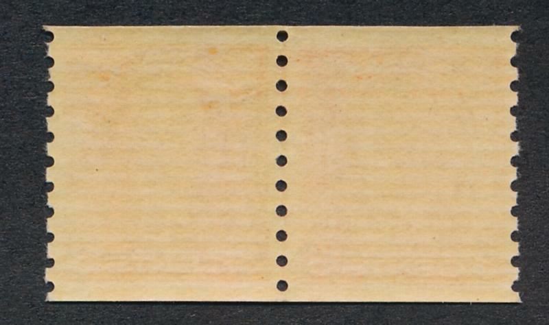 CANADA 207 F-VF MINT NEVER HINGE (NH) COIL LINE PAIR