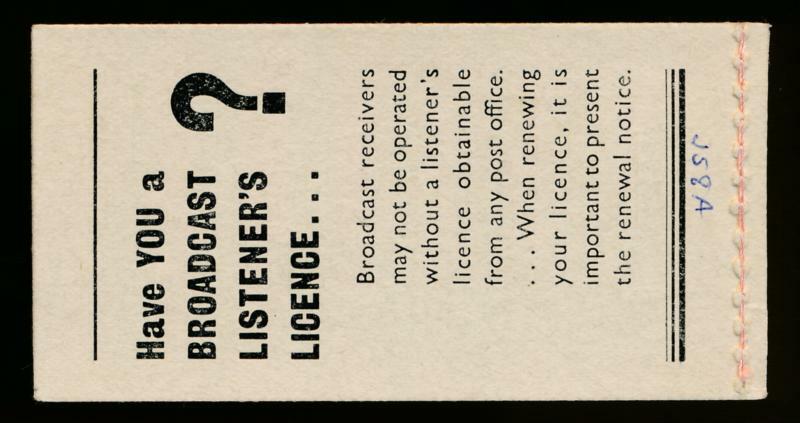 AUSTRALIA S.G.#SB31 3 1/2p QEII BOOKLET