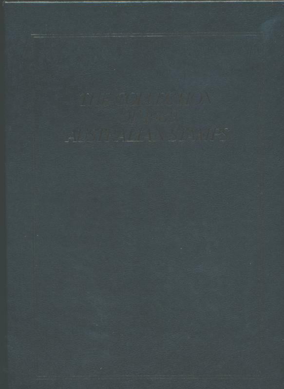 AUSTRALIA 1989 ANNUAL STAMP YEAR COLLECTION. BLACK FRONT COVER