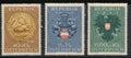 AUSTRIA B264-B267 MINT F-VF HINGED