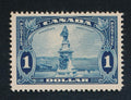 CANADA 227 MINT LH F-VF+ $1 CHAMPLAIN STATUE KGV PICTORIAL