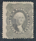 37 U.S. 24c WASH.UNUSED NO GUM ,CERT.
