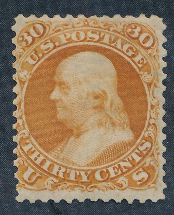 110 U.S. 30c FRANKLIN UNUSED FINE CERT.
