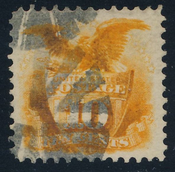 116 U.S. 10c VF USED 1869 ISSUE