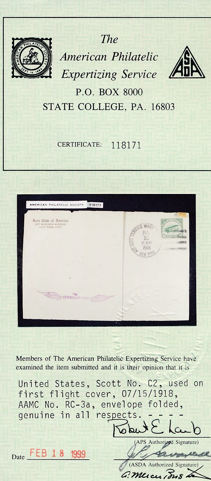C2 U.S. FIRST DAY COVER