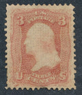 88 U.S. UNUSED 3c WASH. (#35024)