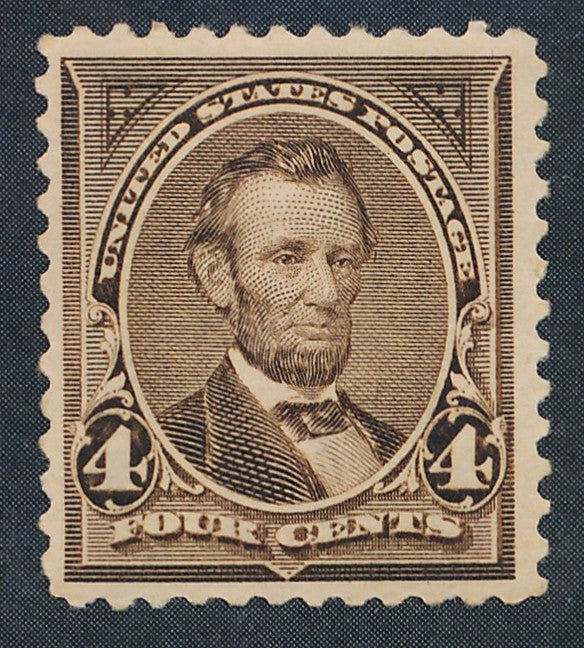 269 U.S. MINT F-VF HINGED