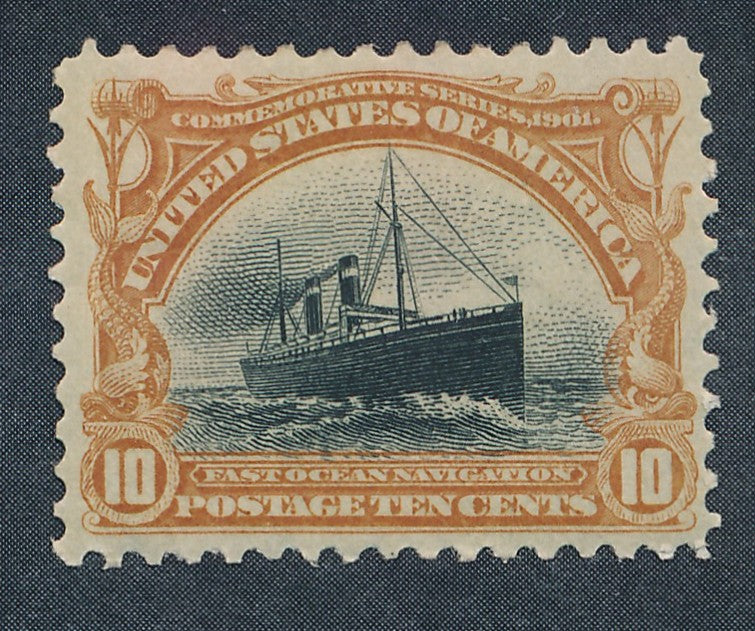 299 U.S. MINT F-VF HINGED