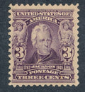 302 U.S. MINT F-VF HINGED