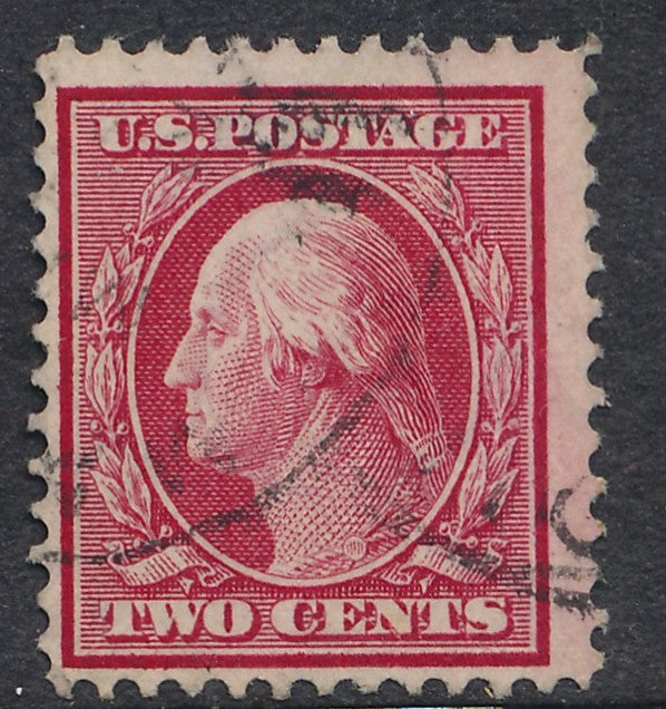 358 U.S. USED FINE BLUE PAPER