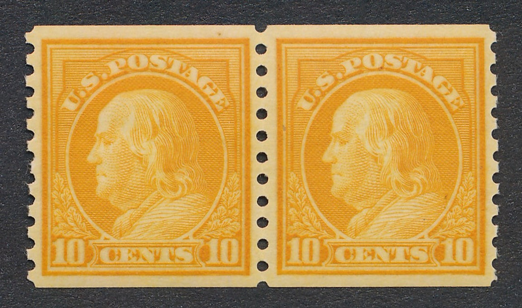 497 U.S. MINT  F-VF  HINGED PAIR