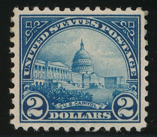 572 U.S. MINT F-VF HINGED (#35068)