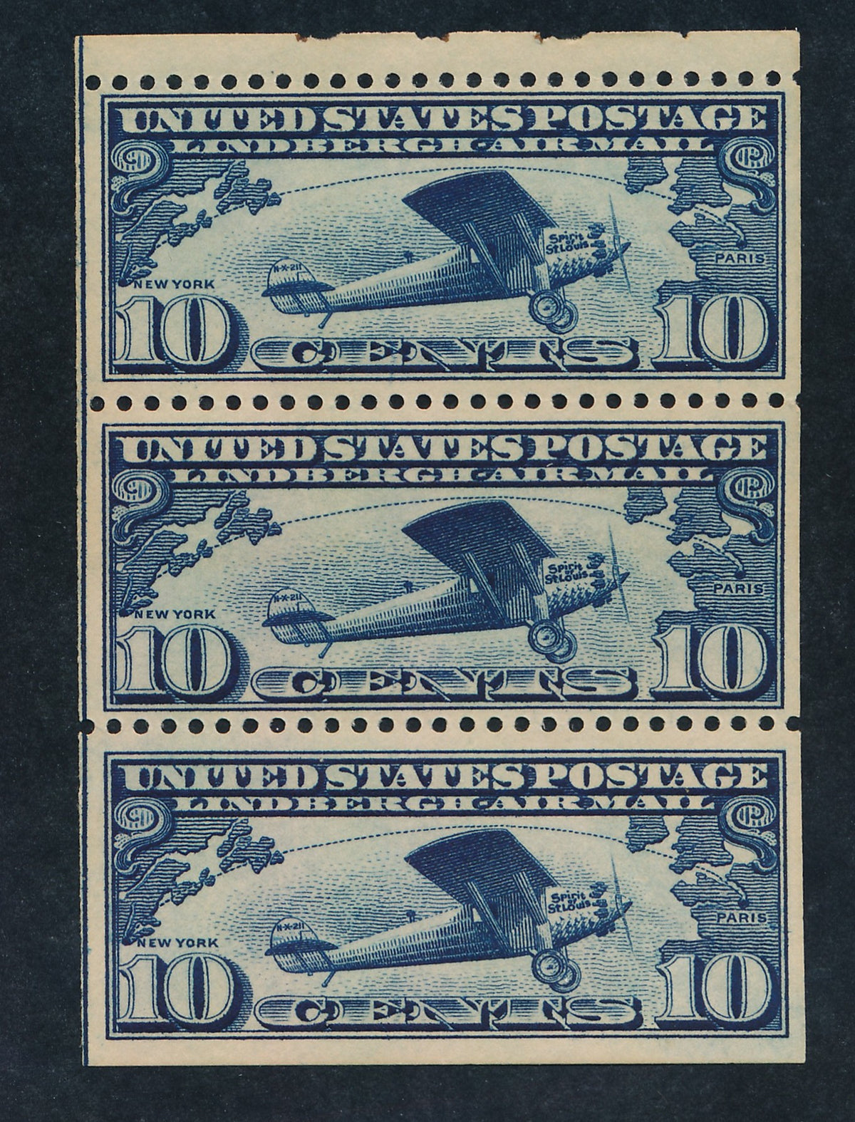 C10A U.S. MINT F-VF NH BOOKLET (#35092)